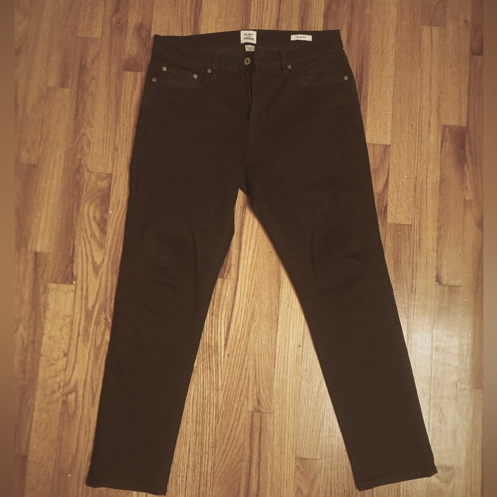 FLINT AND TINDER
All-American Stretch Denim 33 x 30 Slim Fit